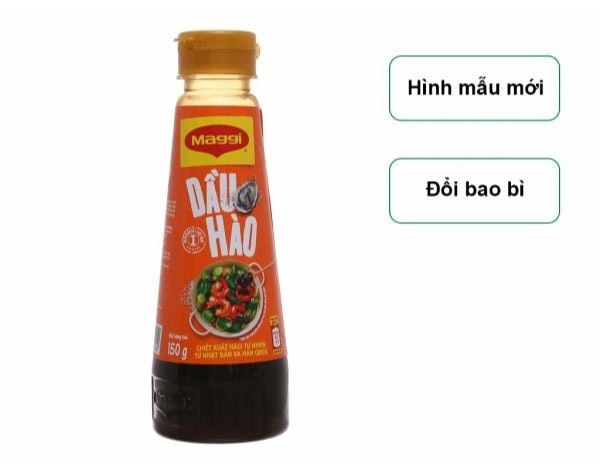 Dầu hào đậm đặc Maggi chai 150g - 820g