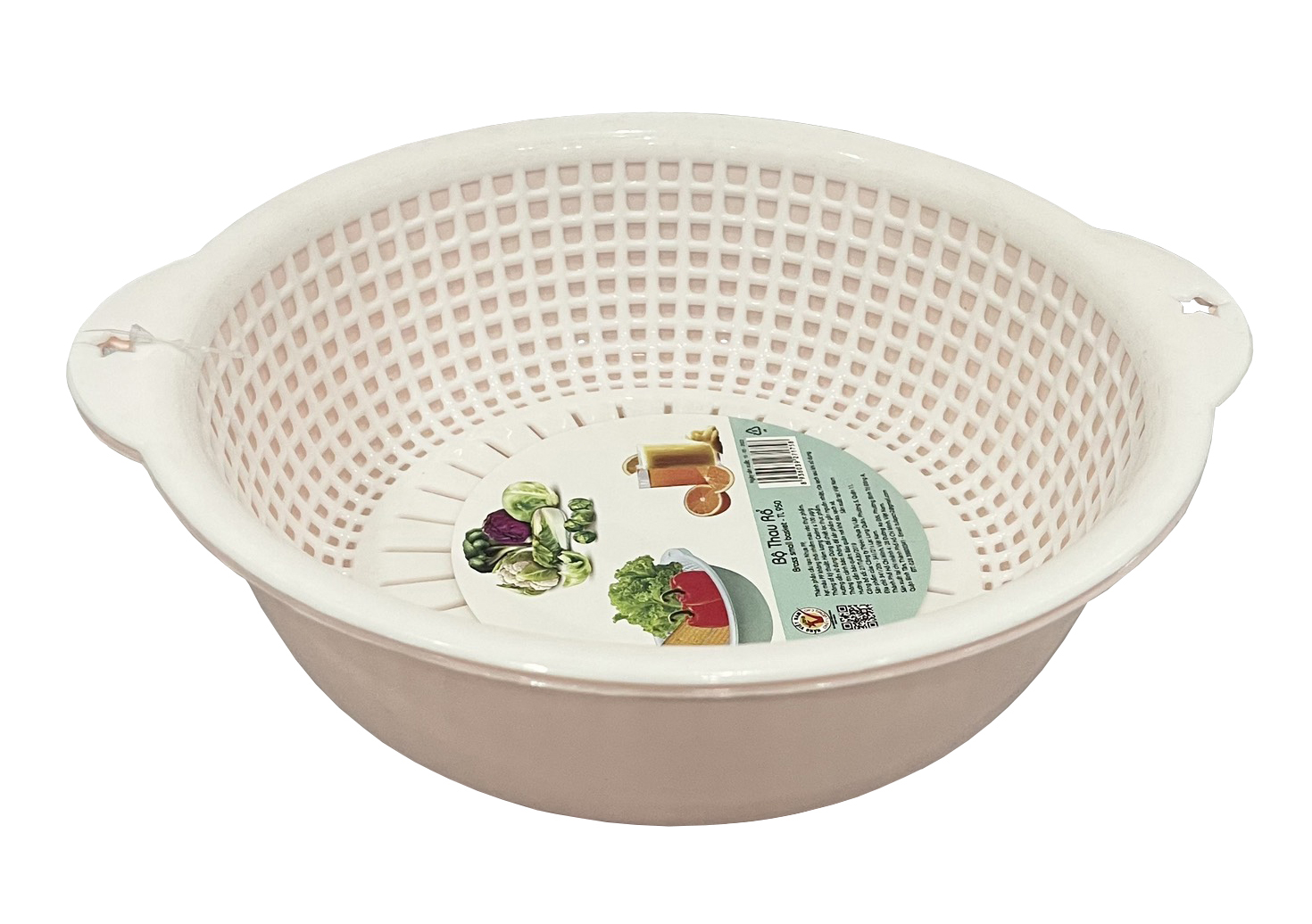 Bộ thau rổ tròn 25cm-TL950