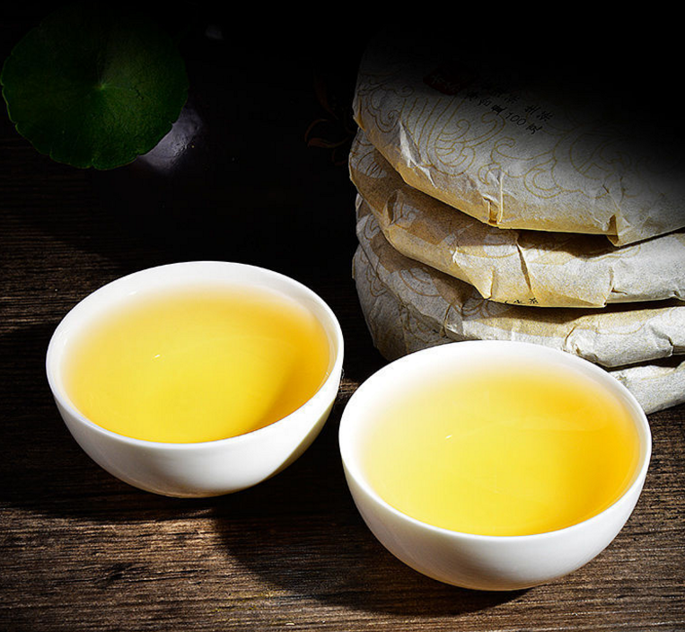[HCM]Bánh trà phổ nhĩ băng đảo (trà sống) 100gr