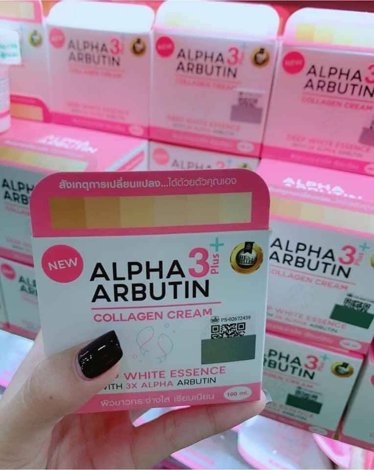 Kem kích trắng alpha arbutin leavening intense ++