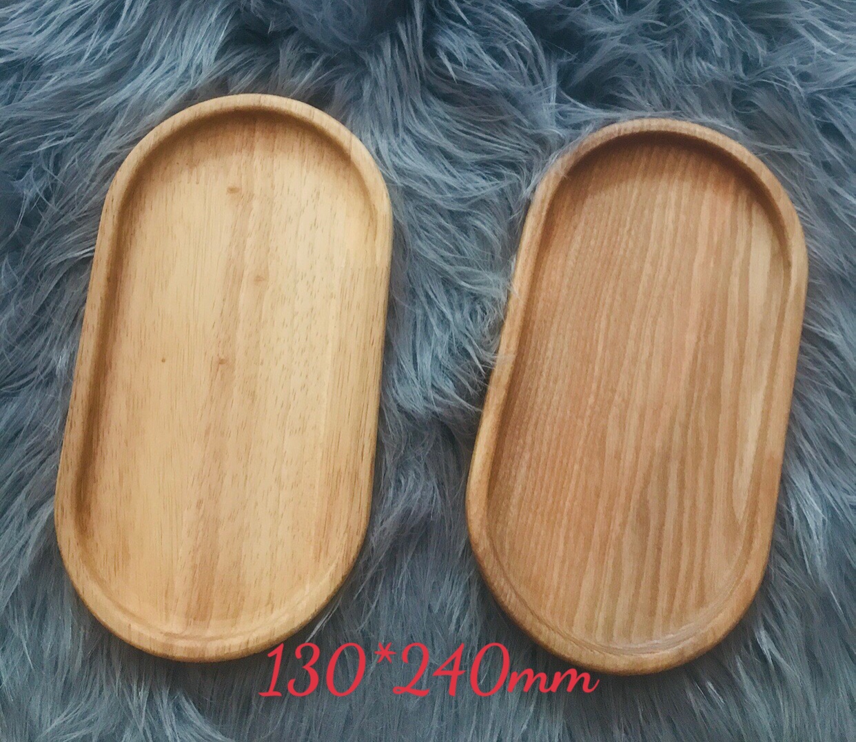 Khay gỗ Oval decor