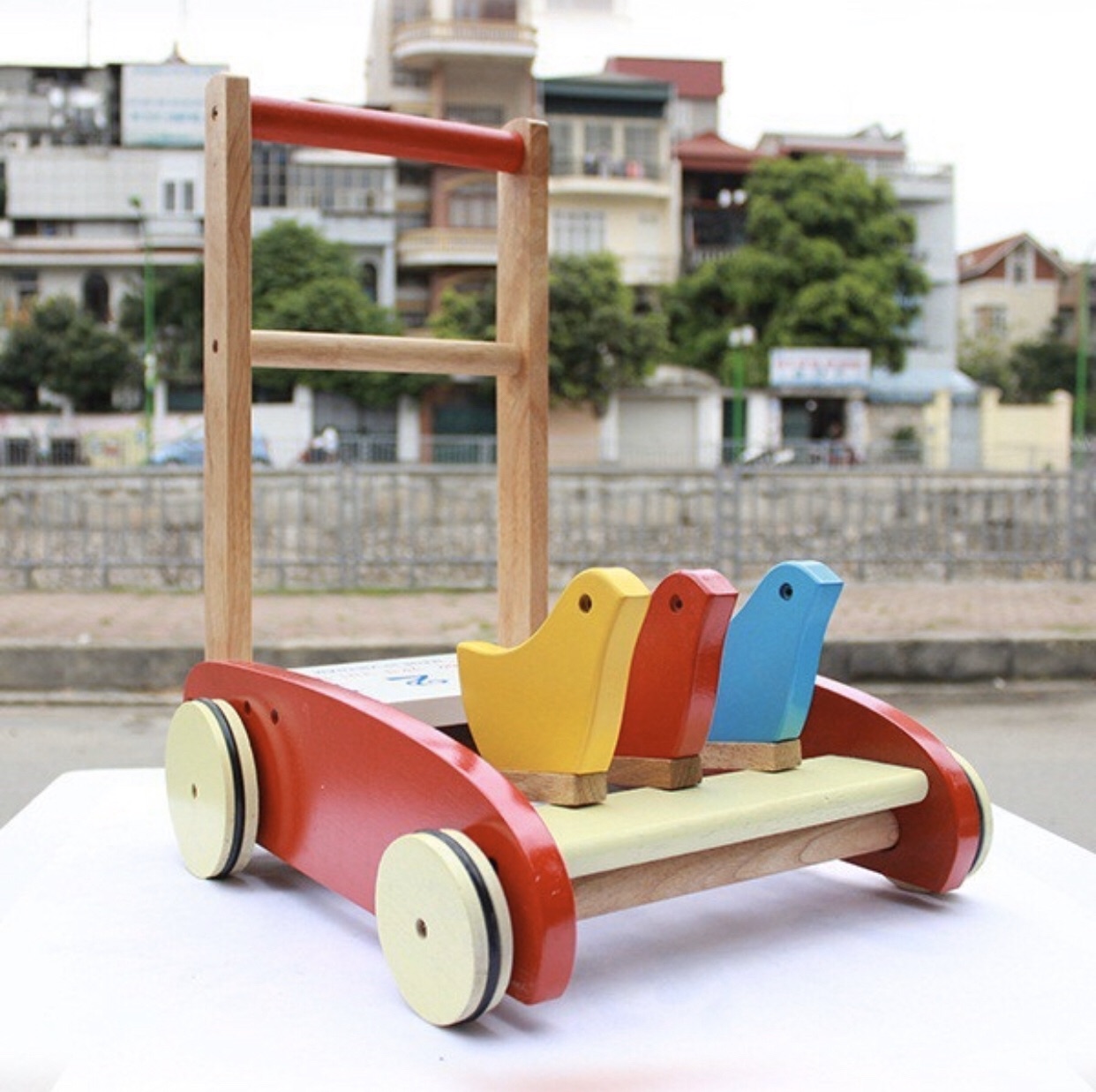 Xe tập đi con gà - xe tập đi con chim
