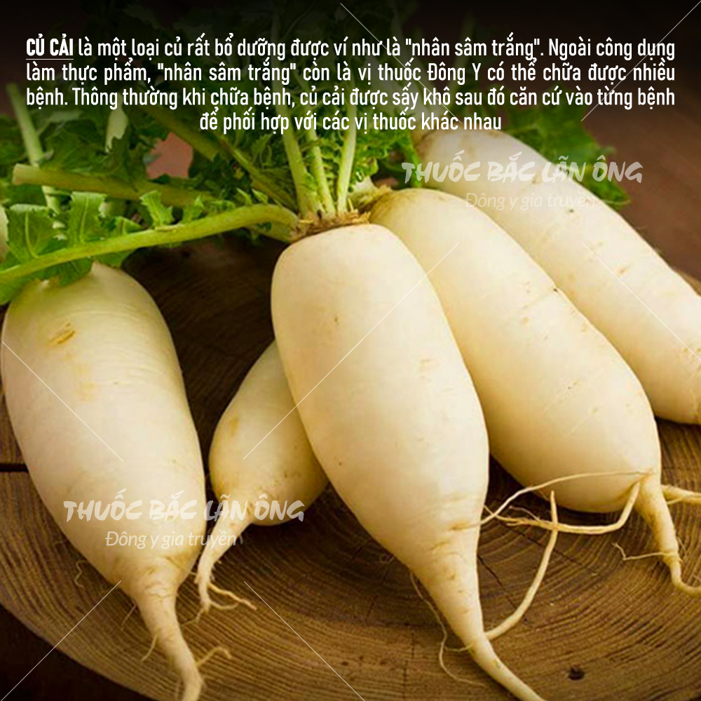 Củ cải khô 500g ( Hàng loại 1, thơm, giòn, ngọt) - Lãn Ông