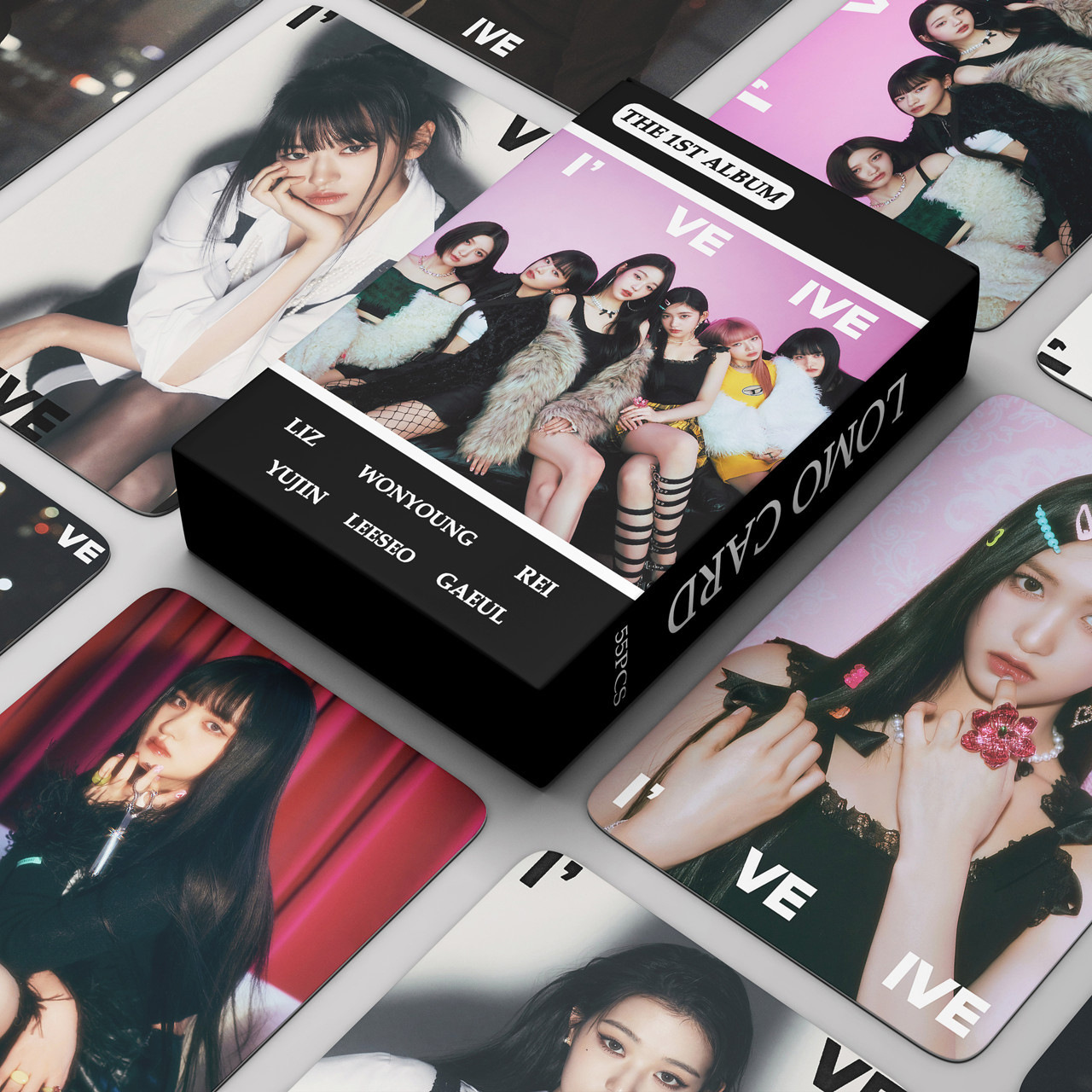 Set 55 lomo card IVE - I AM 2023
