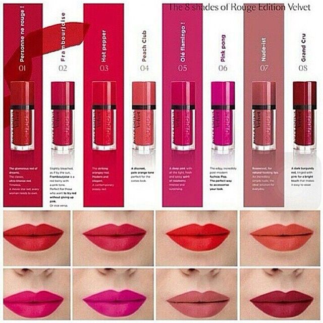 Son Kem Bourjois Rouge Edition Velvet Pháp 6.7ml - No.06
