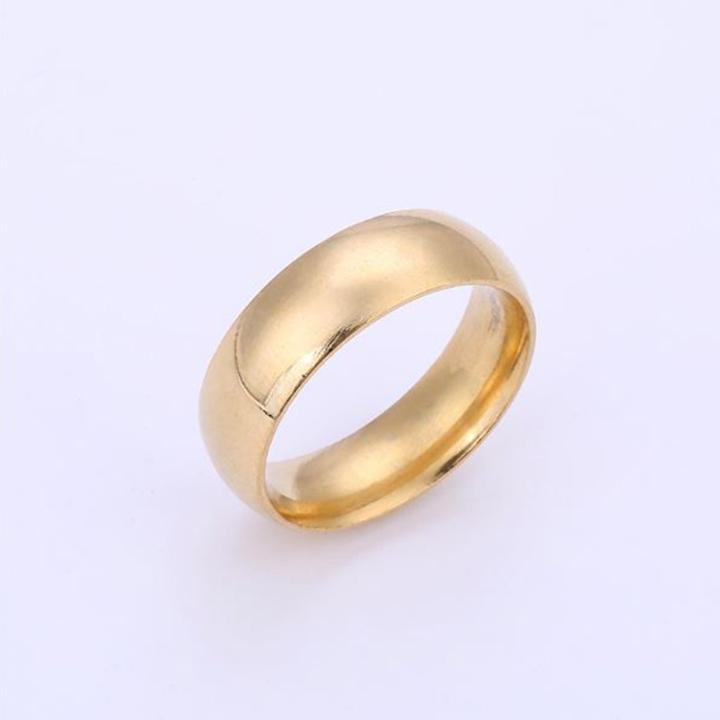 [Hoàn tiền 6%]Nhẫn nam trơn nhiều màu cao cấp thời trang thép không gỉ - Giới hạn 1 sản phẩm/khách hàng