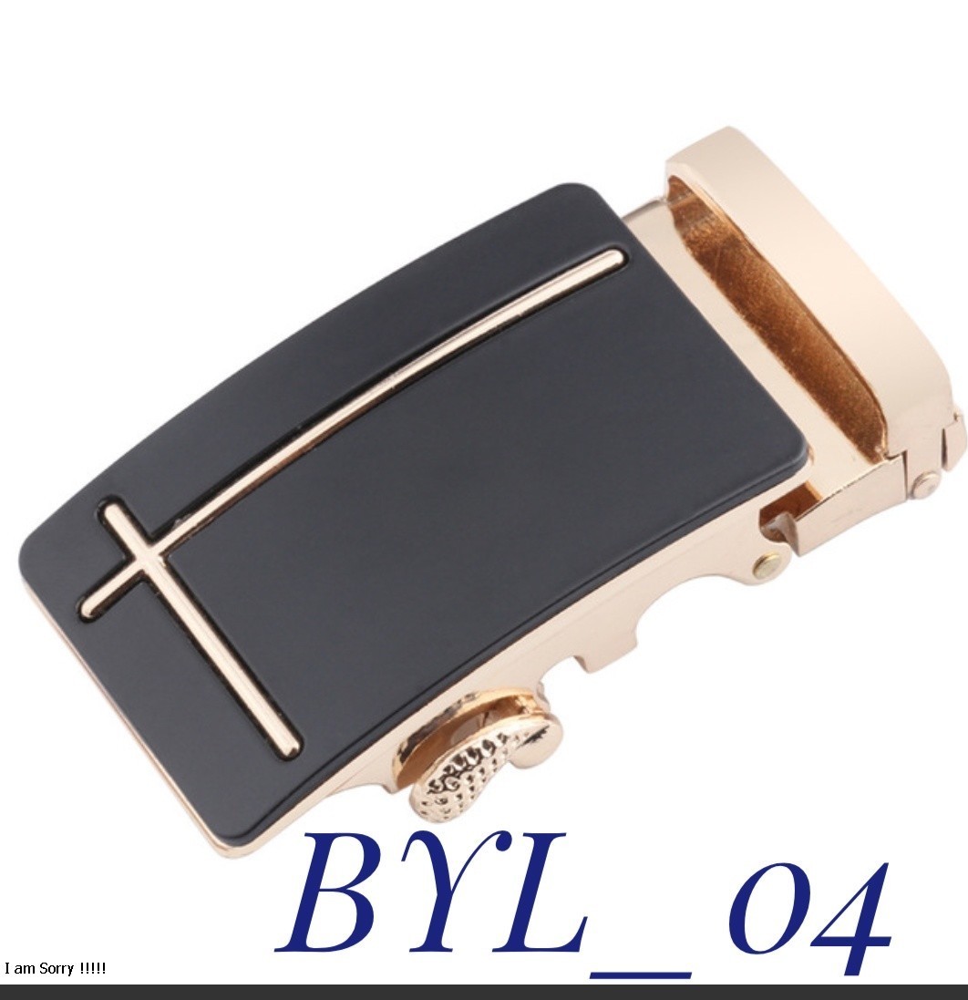 Dây lưng da thật khắc tên BYL 04