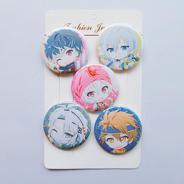 [HCM]Set 6 Huy hiệu Anime Idolish7