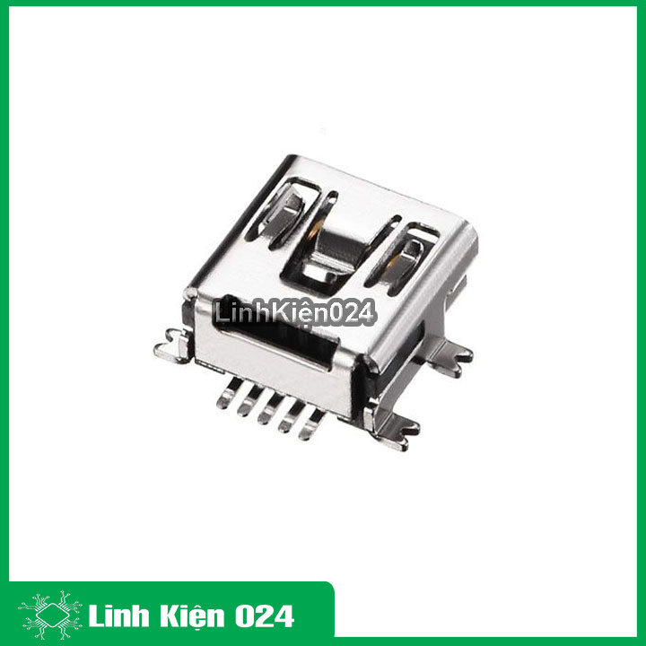 Bộ 5 cổng USB mini 5P chân cắm/chân dán