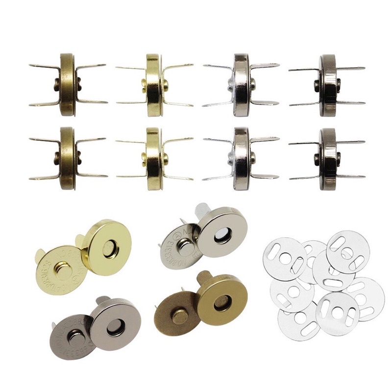 Pair of Magnetic Snap Buttons - Wallet Accessories