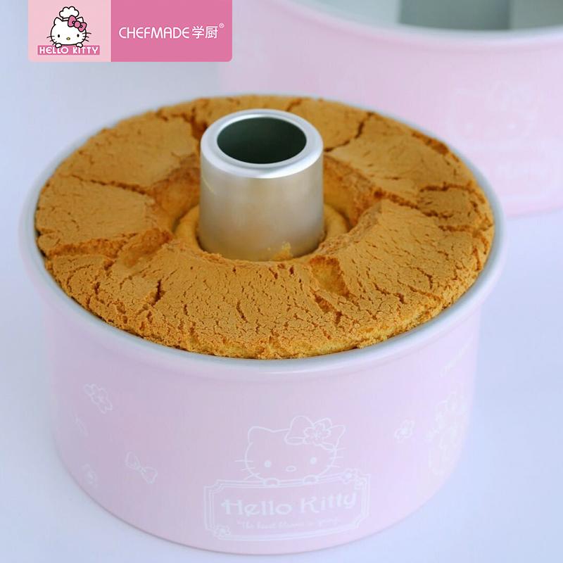 Chef Made Hello Kitty (Hello Kitty) 6-Inch/8-Inch Dương Cực Rỗng Sống Dưới Qi Gió Bánh Nướng Bộ Tạo Khuôn Hình