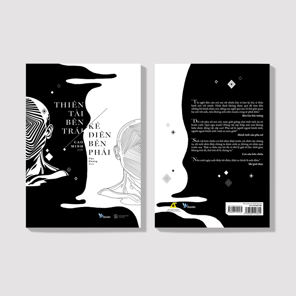 Sách - Thiên Tài Bên Trái, Kẻ Điên Bên Phải (Tái Bản) [azvietnam]