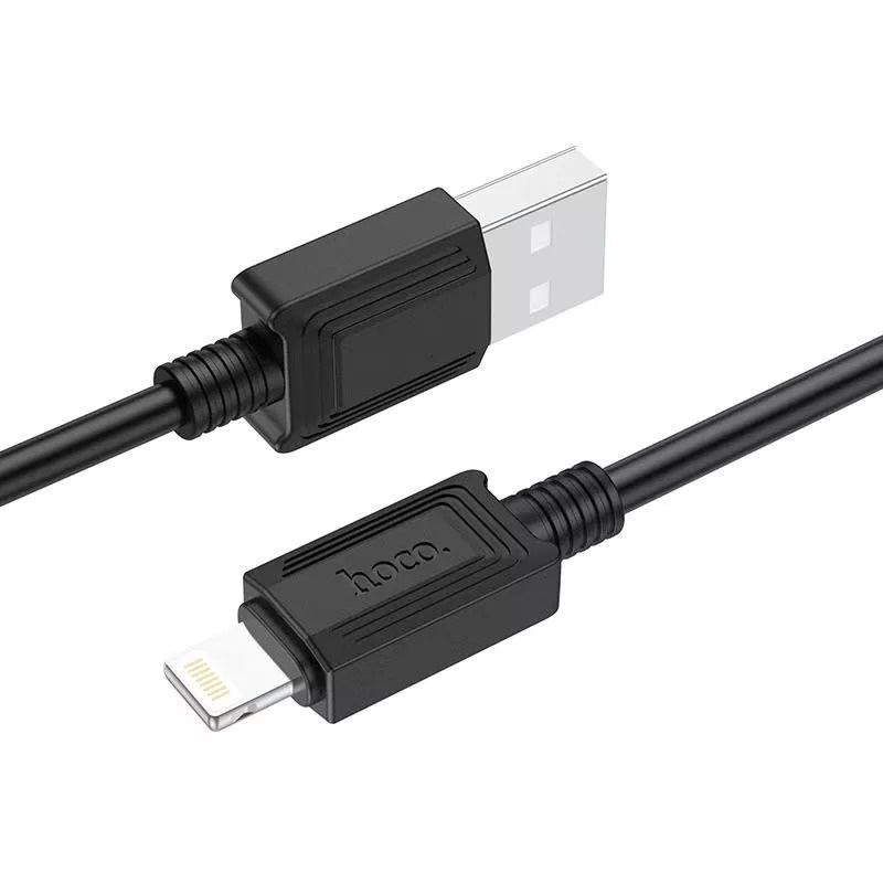 Cáp sạc 2.4A Hoco X73 Lightning dây dẻo siêu bền dài 1M cho iPhone