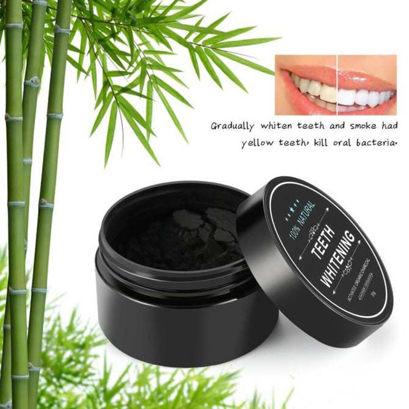 Bột Đánh Răng Hoạt Tính Than Tre Teeth Whitening 30gr