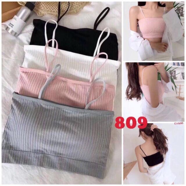 Áo bra quây gân tăm siêu hot 809