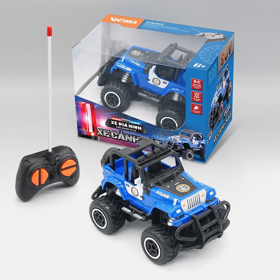 Đồ Chơi Xe Địa Hình Điều Khiển Từ Xa - Xe C.ảnh S.át