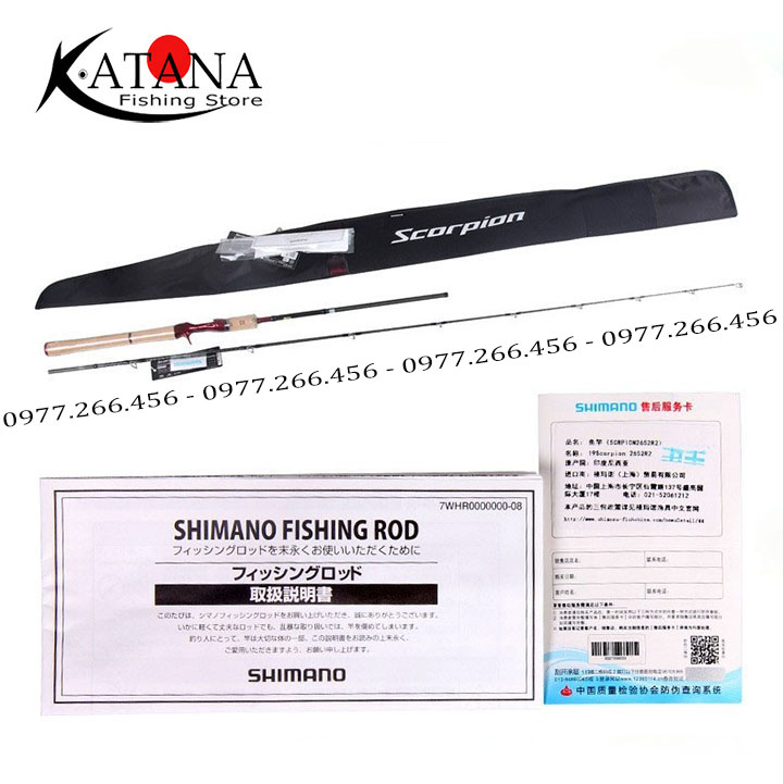 Cần Câu Shimano Scorpion - Máy Đứng , Máy Ngang