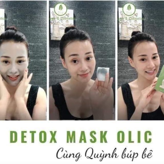 Mặt Nạ Thải Độc Da DETOX MASK Olic