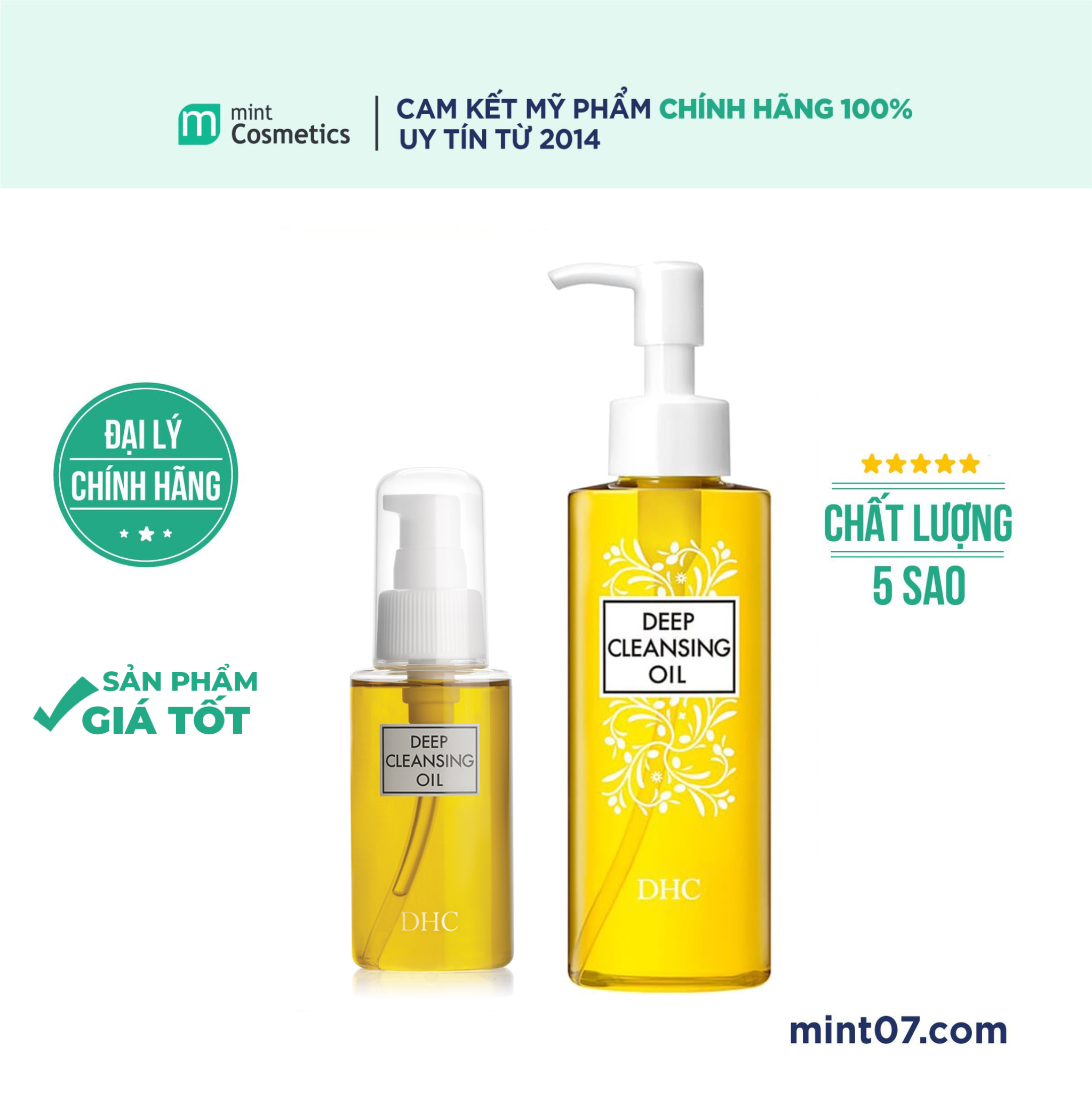 Dầu tẩy trang DHC Deep Cleansing Oil 70ml/120ml