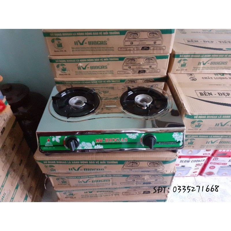 Bếp bioga đôi Hùng Vương - HV