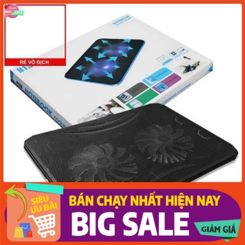 Đế Tản Nhiệt Laptop N130 Siêu Trâu 2 FAN