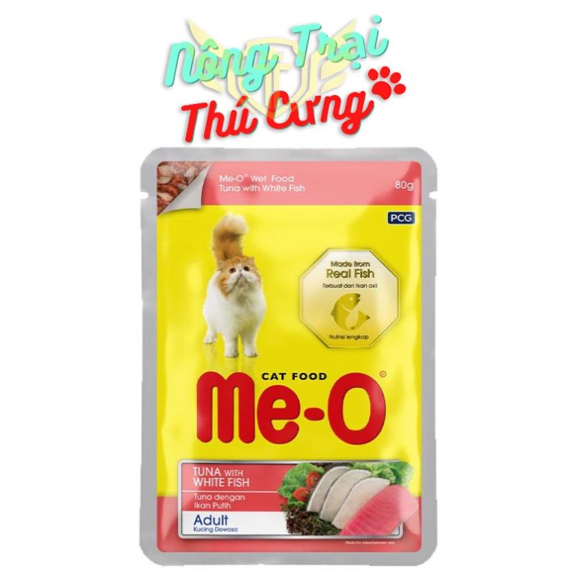 Pate mèo Me-o 80g - Vị cá ngừ
