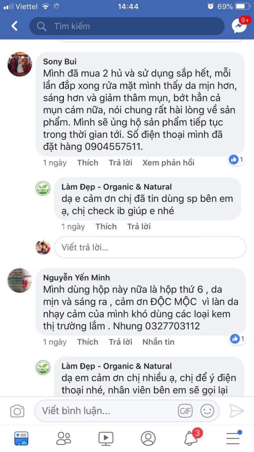 [Tặng CỌ nạ]Mặt nạ Kem Gạo Tinh Nghệ Mật Ong Độc Mộc (Cam Kết Chính Hãng)