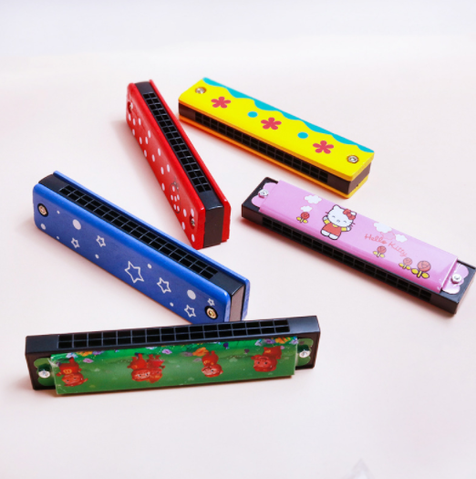 Kèn Harmonica đồ chơi 32 lỗ bằng gỗ cho bé