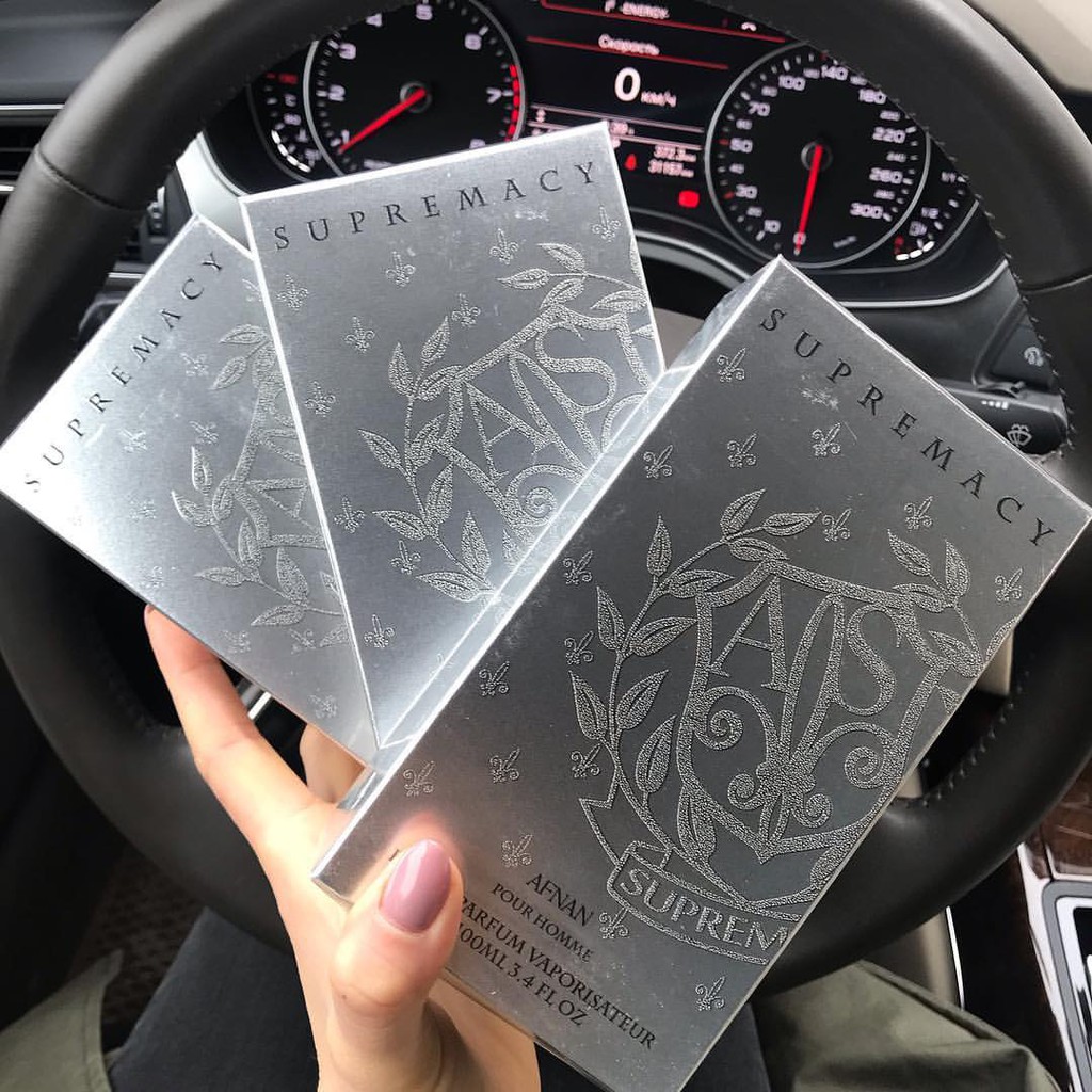 Nước hoa Afnan - Supremacy Silver EDP 100ml
