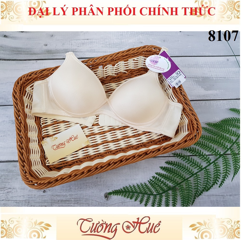 Áo lót nữ annie 8107 áo ngực trơn không gọng.