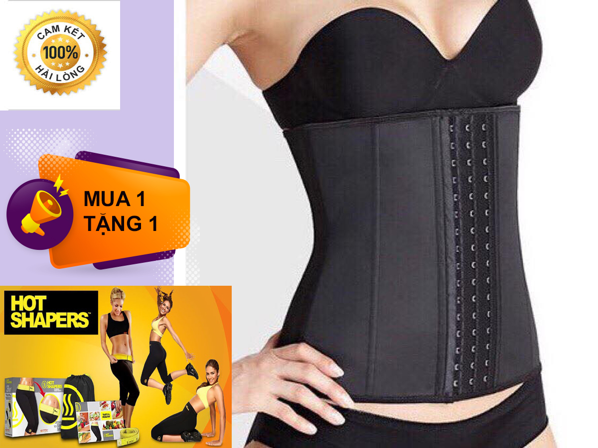 Đai nịt bụng định hình eo giảm mỡ latex