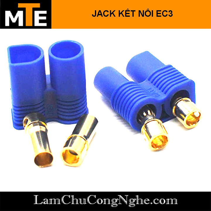 Cặp Jack Cắm Bắp Chuối EC3 3mm