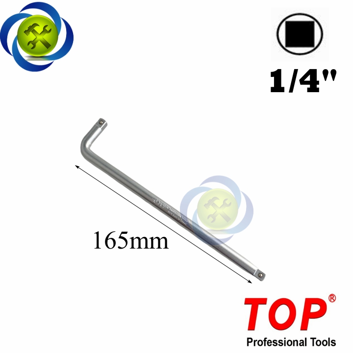 Cần siết chữ l 1/4 top lh-1406m loại 2 đầu dài 165mm