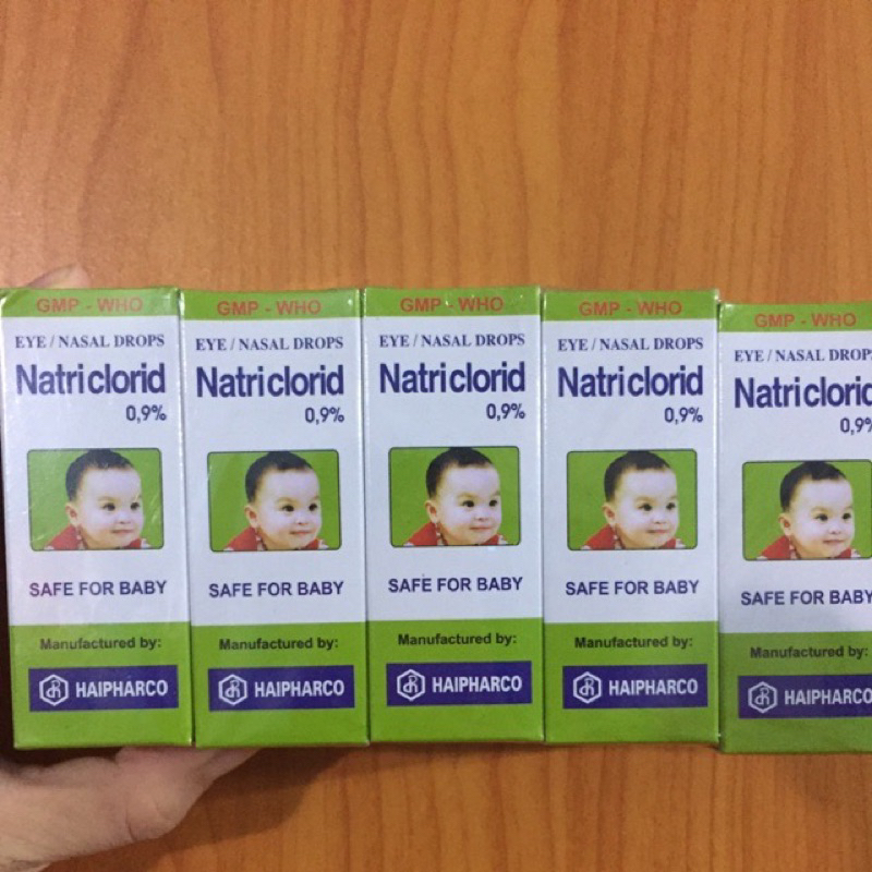 Nước muối sinh lý Natri Clorid 0,9% 10ml