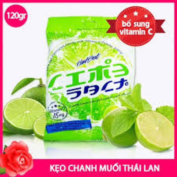 kẹo chanh muối Thái Lan 120G