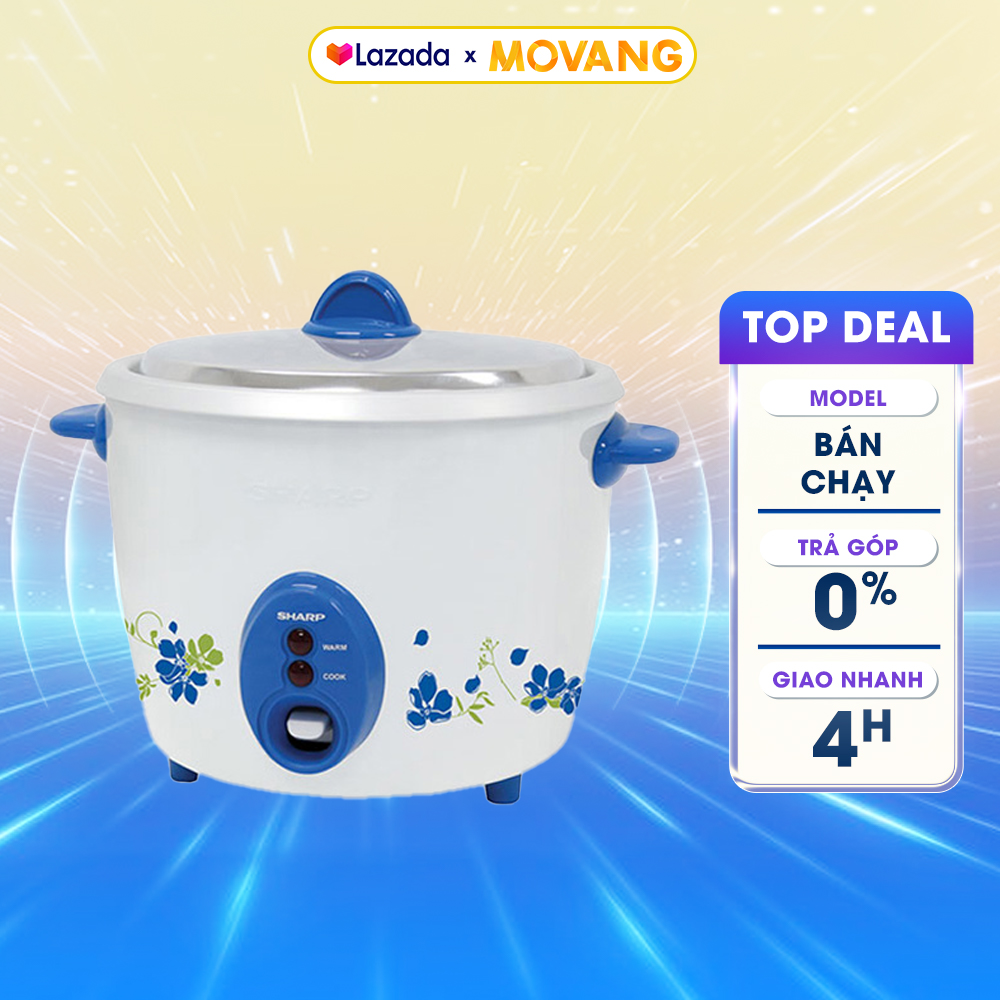 [GIAO TẠI HCM] - Nồi cơm điện Sharp 2.8 lít KSH-D28V
