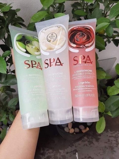 tẩy tế bào chết spa đủ mùi