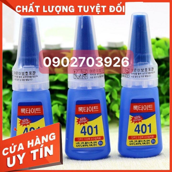 keo gắn đá -gắn móng giả 401 siêu chắc