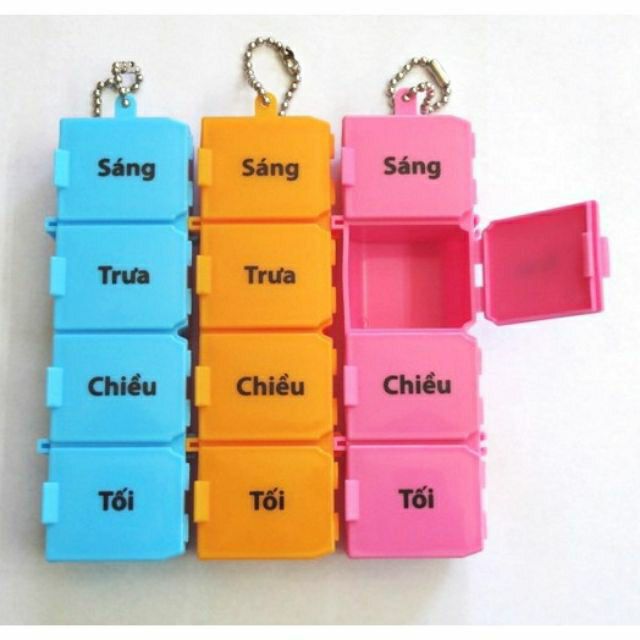 HỘP CHIA THUỐC 4 NGĂN