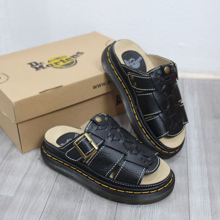 Dép Dr Martens 2014 New ThaiLan Da Bò ,Bảo Hành 1 Năm