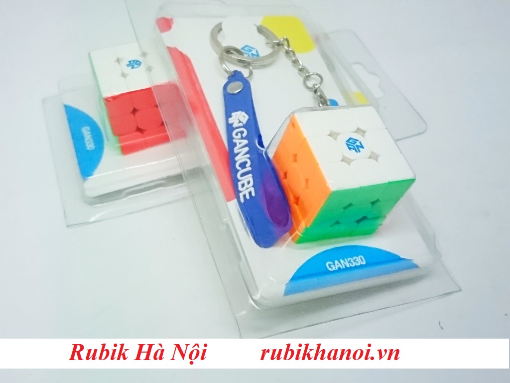 Rubik 3x3 gan 330 keychain rất đẹp