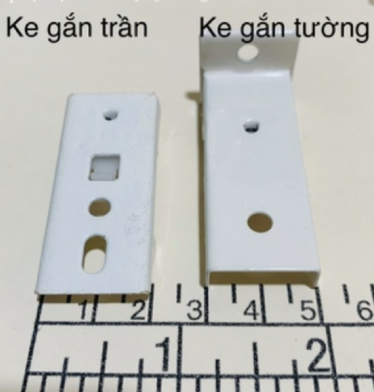 Phụ kiện thanh ray treo rèm cửa