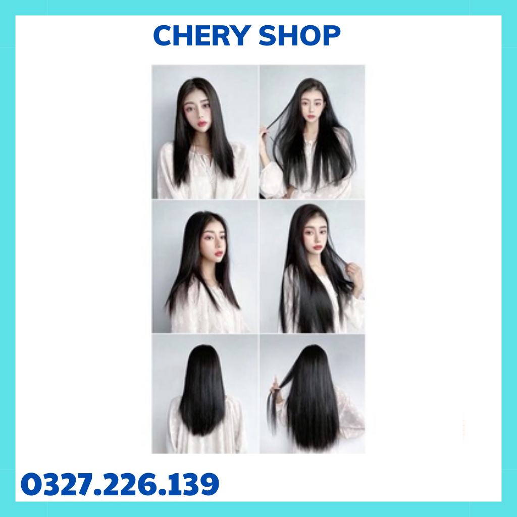Tóc kẹp U ❤️FREESHIP - tóc kẹp U thẳng