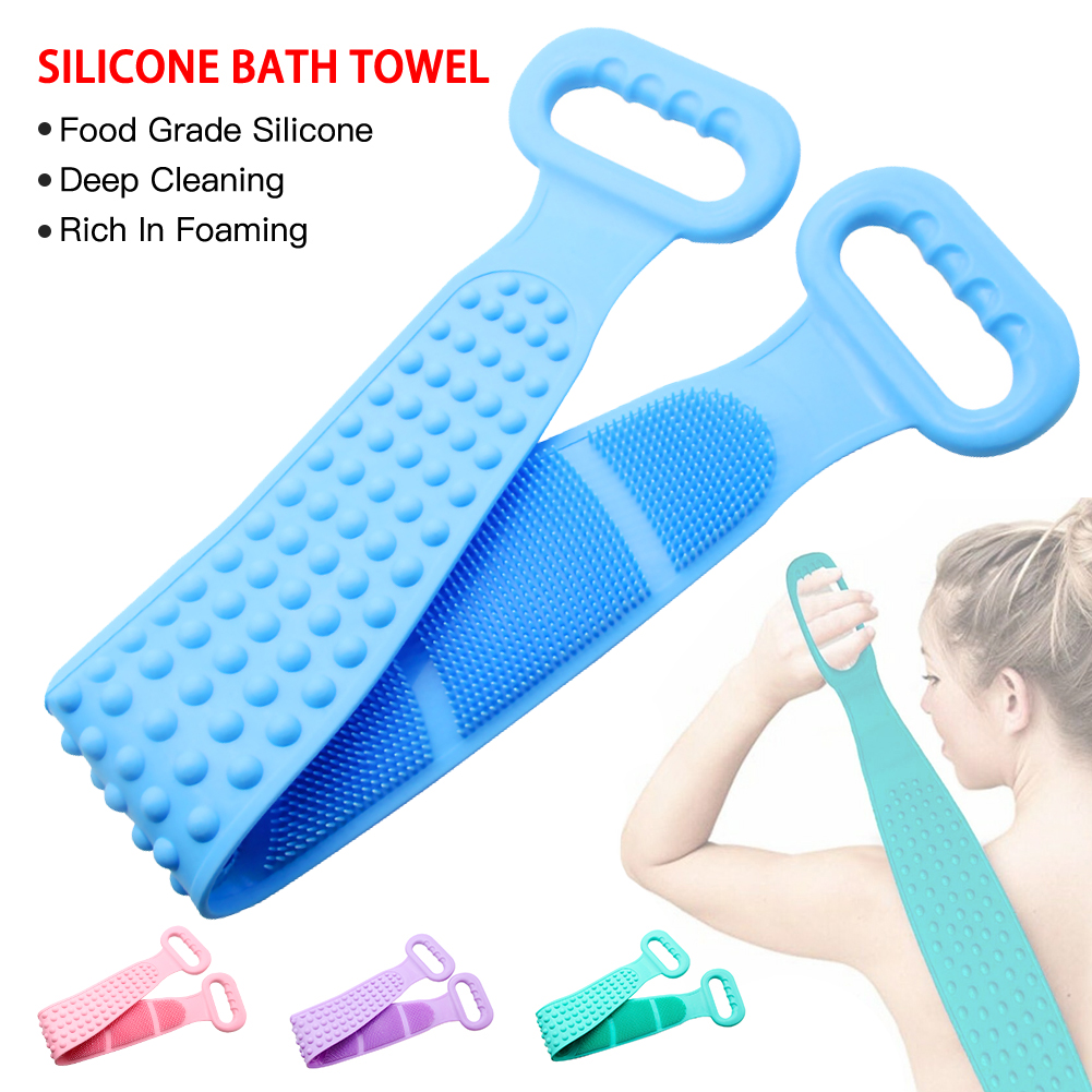 Dây Tắm Chà Lưng Bằng Silicone