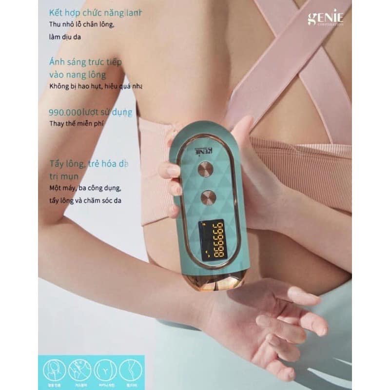 [HCM]Máy triệt lông tai nhà GENIE - Hàn Quốc