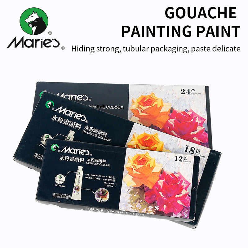 Màu gouache Marie's Tuýp 12ml