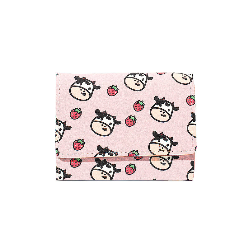 Ví nữ mini, bóp nữ mini đựng tiền hoạ tiết cute kiểu dáng nhỏ gọn