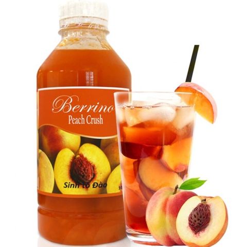 Mứt/Sinh tố Berrino Đào 1 LÍT (Peach crush)