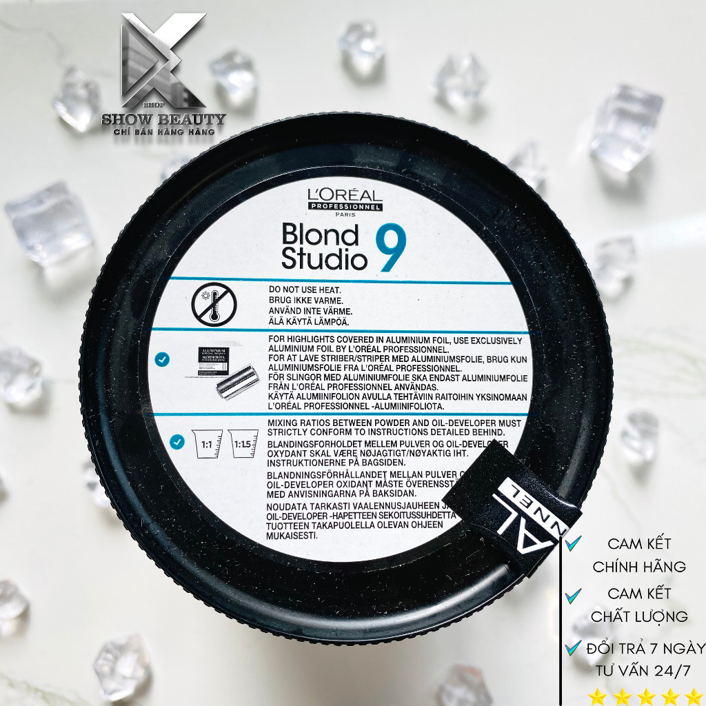 Bột Tẩy Tóc Loreal Nâng Sáng Tóc Lên Đến 9 Cấp Độ - Loreal Professionnel