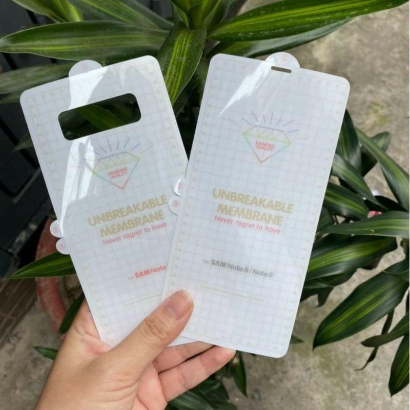 Miếng Dán Dẻo PPF Trong Chống Trầy  - Dành Cho Samsung S8 S9 S8+ S9+ S10 S10+ Note8 Note9 Note10 Note10+